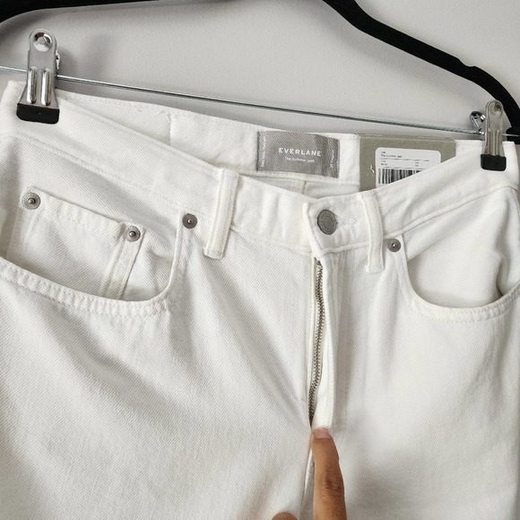 Everlane The Summer Jean Super Soft in Bone Size 26 NWT - Picture 4 of 11